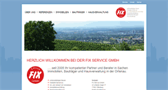 Desktop Screenshot of fix-service.net